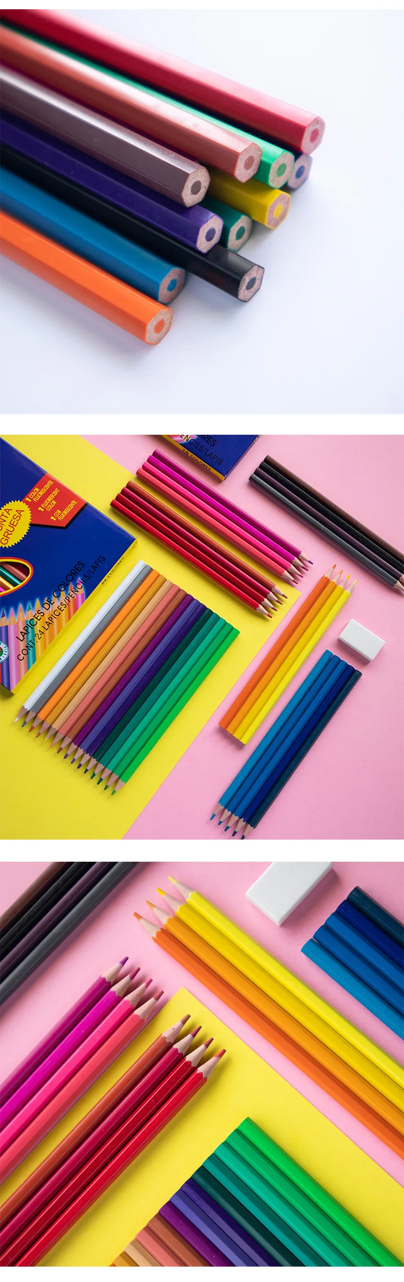 批发高品质绘画水彩铅笔