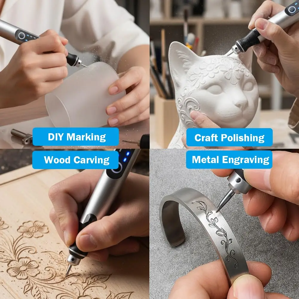 Stylo Graveur avec Kit d’Outils