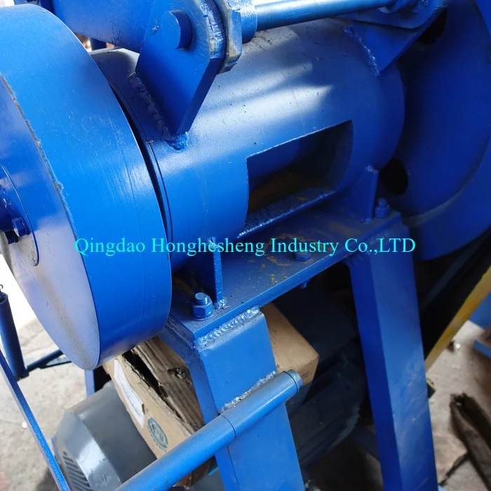 waste tire block cutter standard equipment