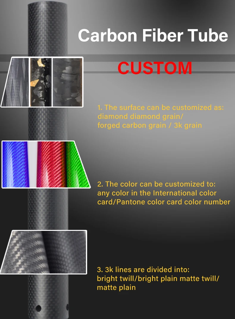 Carbon Fiber Round Tube High Modulus Carbon Fiber Heater Tube Buy Low