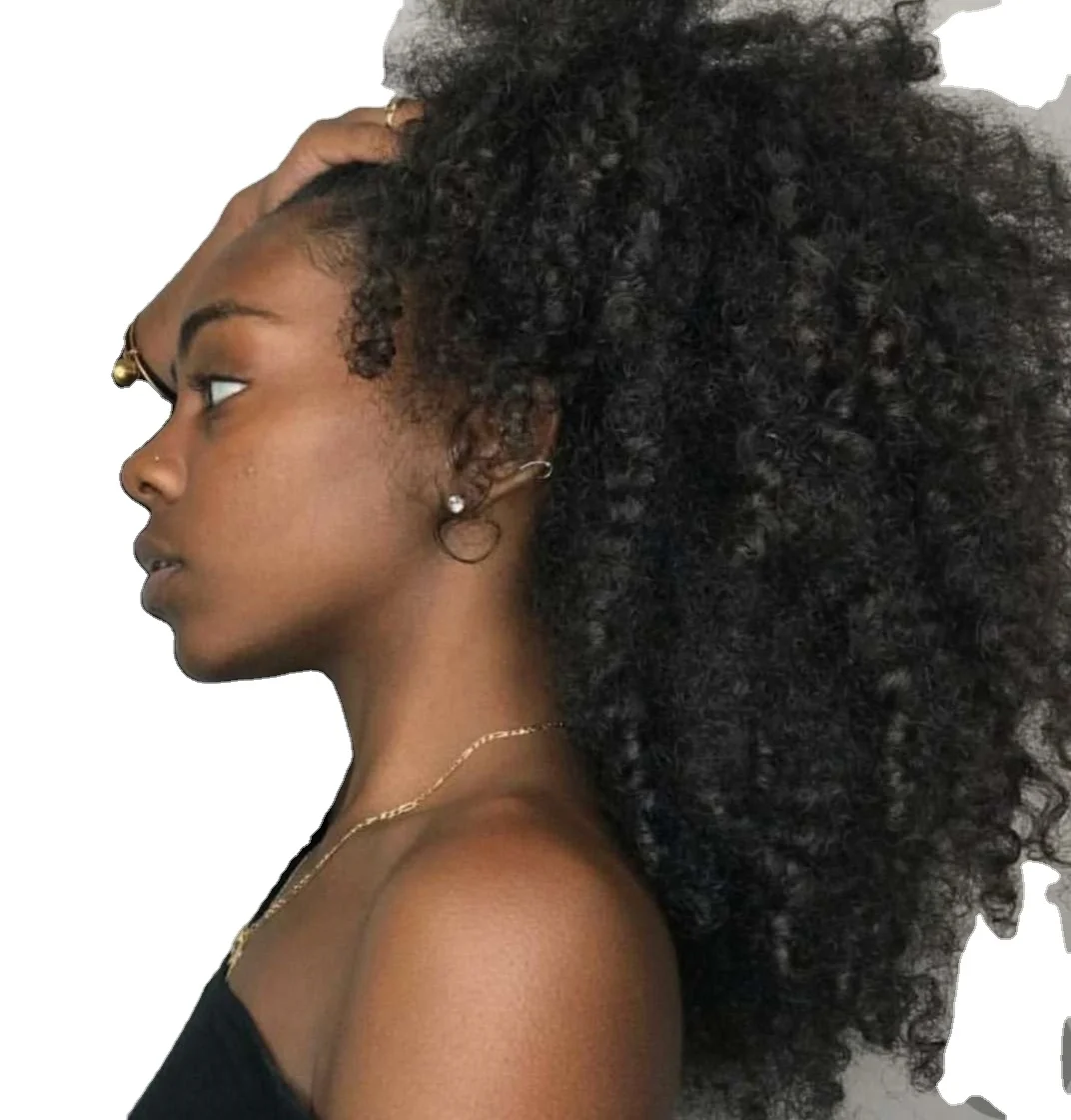 African American Afro Kinky Curly Human Braided Hair Ponytail Brazilian  Puff Drawstring Ponytail Hair Extensions - Buy Black Afro Curly Ponytail  Kinky Curly Black Ponytail Brown Human Ponytail Hairs,Brazilian Human Hair  Drawstring