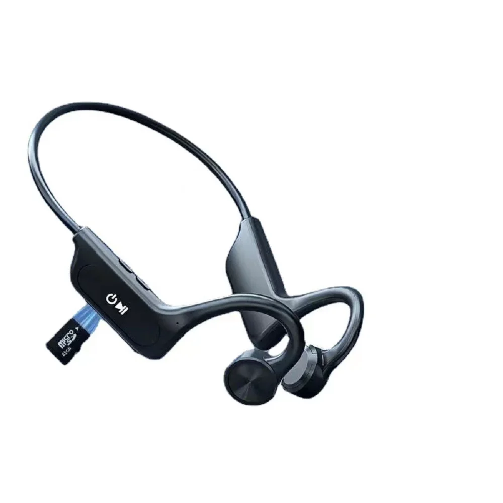 Hotsale In-Ear Wireless for 5.3 Headset with LED Display JL Chipset Memory Card Slot-Sport Ear Design ANC IPX5 Waterproof