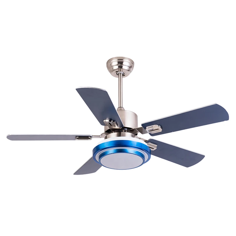 Modern Ceiling Fan Solid Wood Blades Ceiling Fan With Light and Remote Control