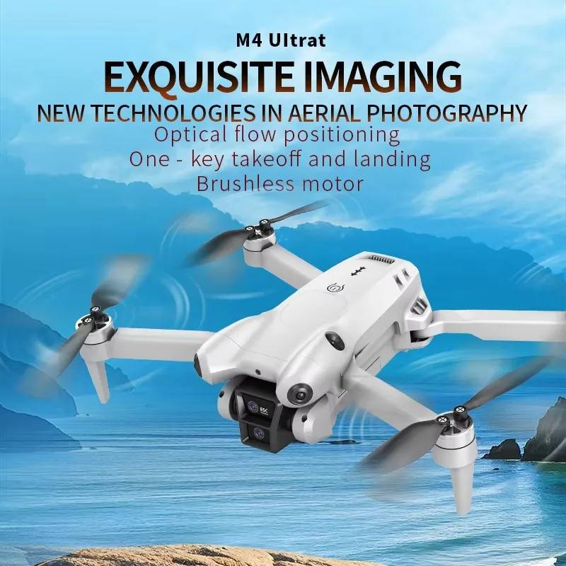 Drone Quadricoptère Connecté Pliable avec GPS et Caméra Full HD Télécommande de Guidage - Drones et multirotors (10148467
