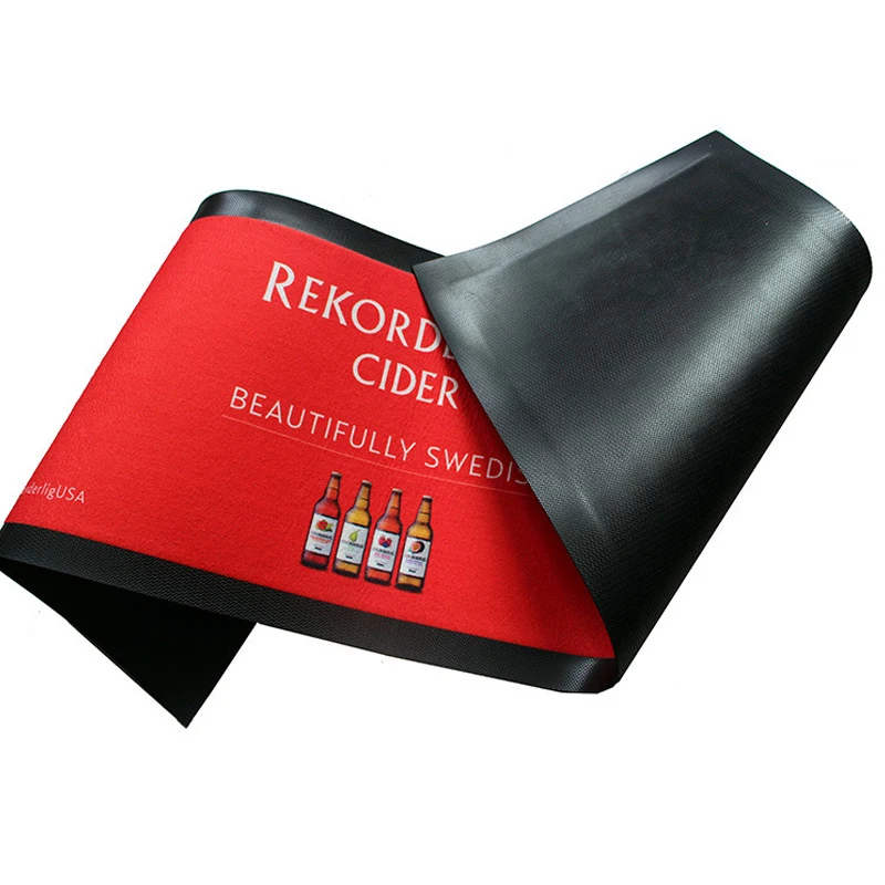 Manufacturer Barmat Bar Counter Mat For Club Drink Custom Bar Mat Bar