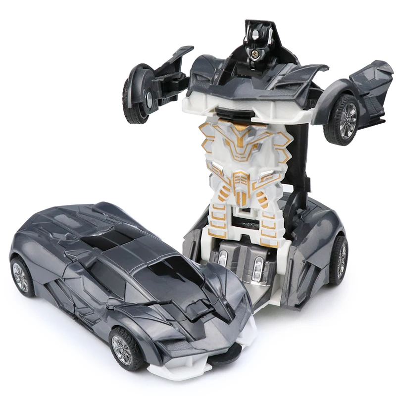 Oderra Roboterauto Spielzeug 2-in-1 – Verwandelbares Auto Für Jungen & Mädchen Ab 3 Jahren (rot)