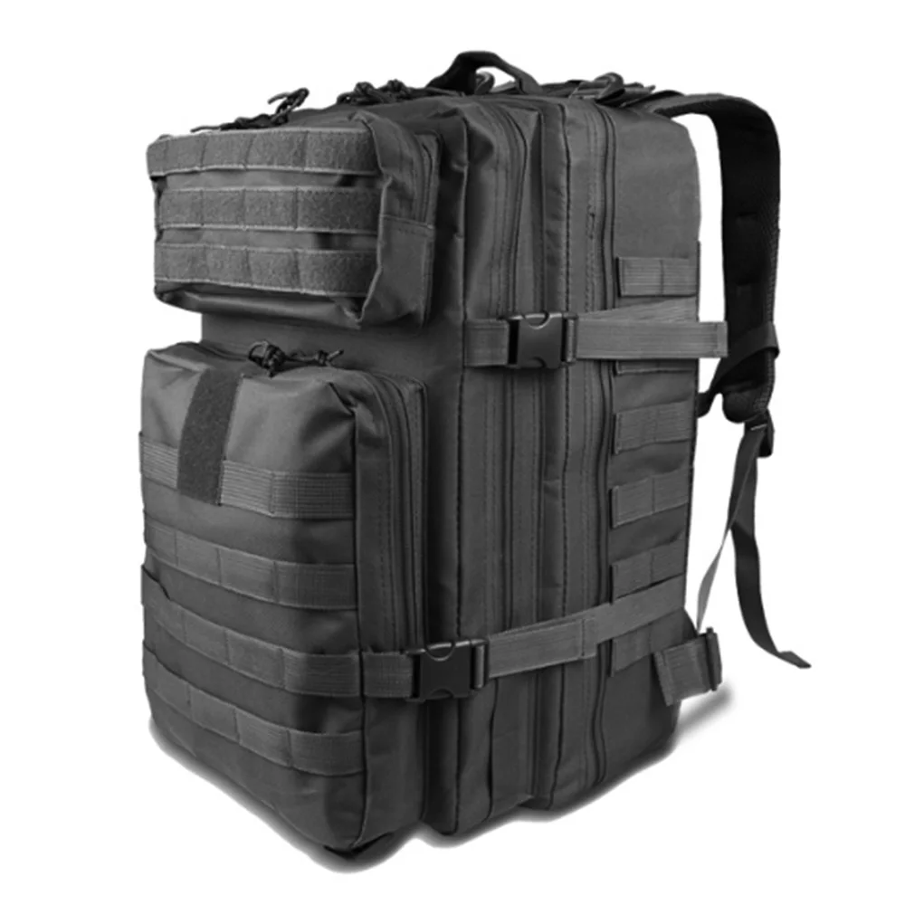Baiyuheng 900D Oxford waterproof Military assault Tactical Backpack Bag Pouch Assault Pack black Backpack Trekking Bags