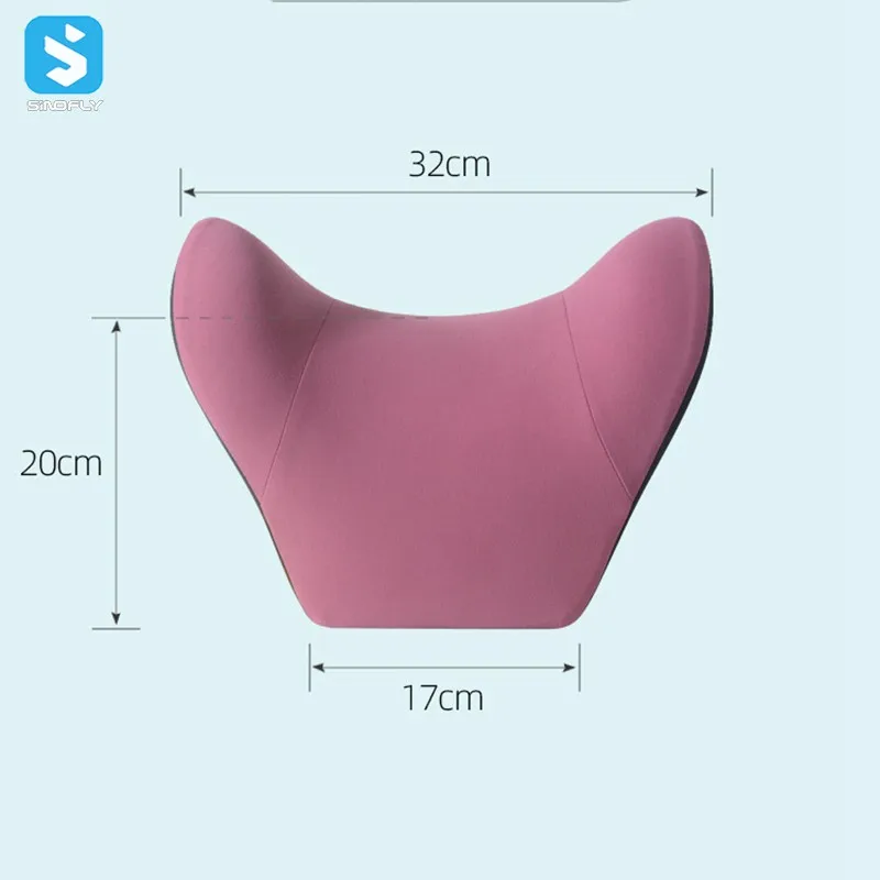 Comfortable Car Neck Pillow Memory Foam Car Neck Headrest Pillow Kit