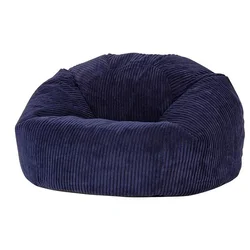 amazon hot sale giant leisure comfortable corduroy bean bag sofa corner bean bag chair cover for adult