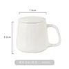 Matte white hand warmer cup lid