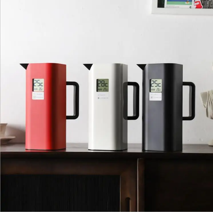 Smart Stainless Steel Digital Temperature Display Insulation Pot Vacuum Thermos Coffee Thermal Carafe With Temperature Display