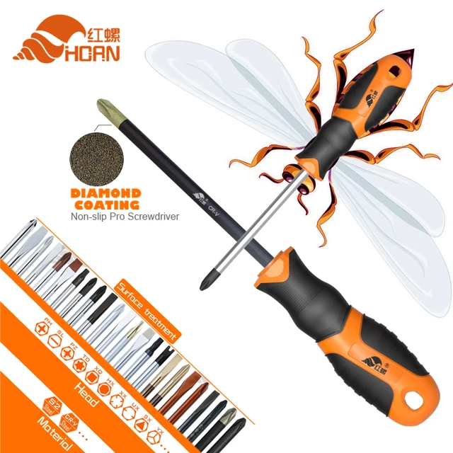 Professional Mini Screwdriver Set Multifunctional Phillips Flat Cross Head Dedicated CRV Screwdriver for Industrial OEM