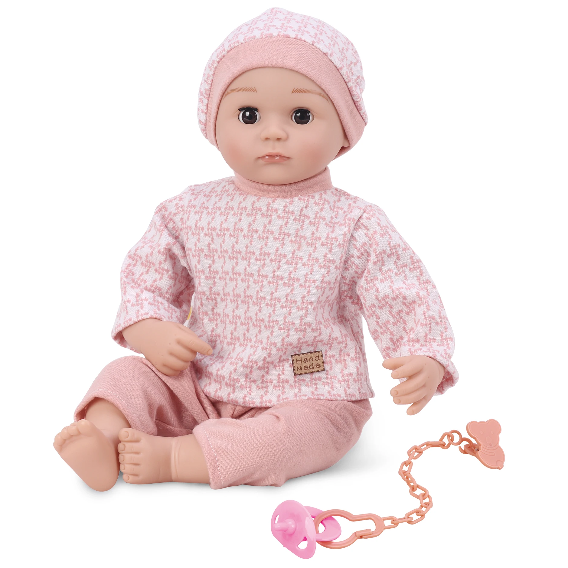 【最終値下げ】リボーンドール 45cm 体重3kg　男の子　有名作家作 16インチのリアルなプレイトイ、リボーンドール、寝ているハゲの