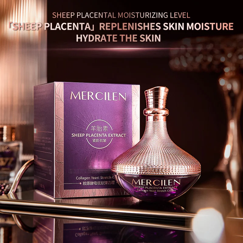 【リアン】Lien ファヴェール メリテッドエッセンス Mercilen Sheep Placenta Collagen Cream with Jojoba Oil | Anti