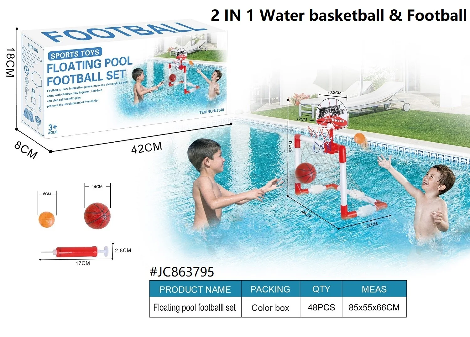 Most Styles Swimming Pool Basketball Hoop Water Floating Basketball Hoop Summer Toys Buy Pool