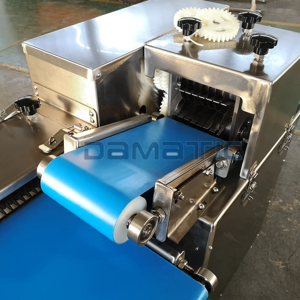Fresh Meat Cube Cutting Machine Chicken Breast Fish Fillet  Cutter Cooked Meat Salmon Slicer Machine