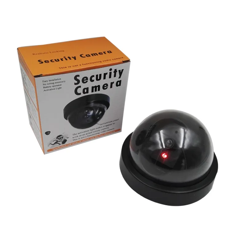 Diy Simulation Security Camera Toys Dummy Surveillance Home Dome Santa