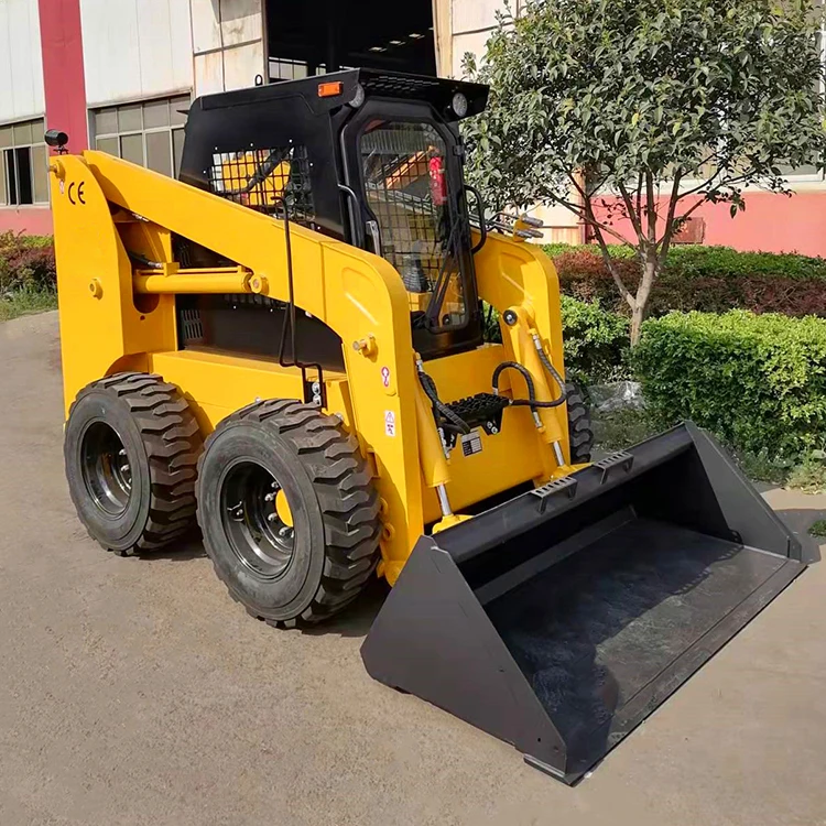 YC100/1ton Wheel/track Skid Steer Loader /Skid Steer With Attachments loaders for sale