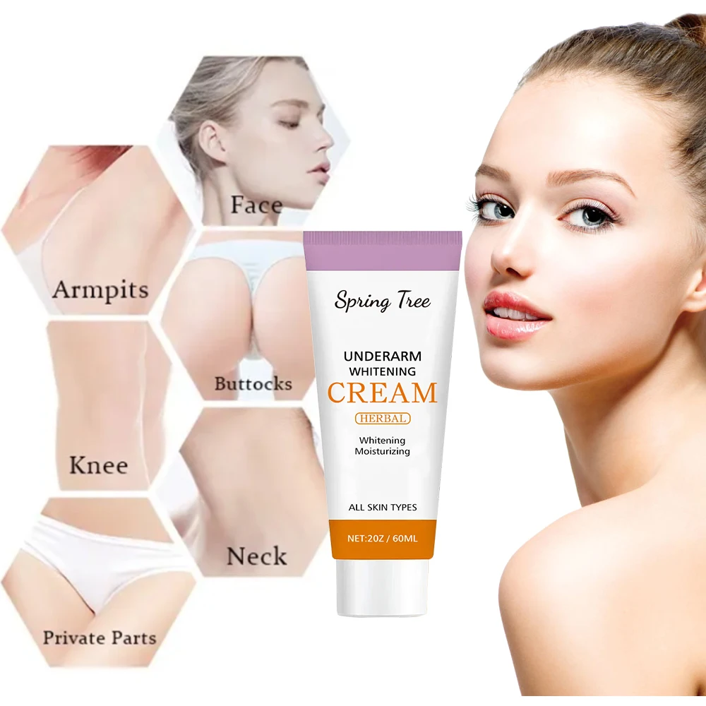 Spring Tree Body and Underarm Lightening Cream Whitening Cream for Dark Skin