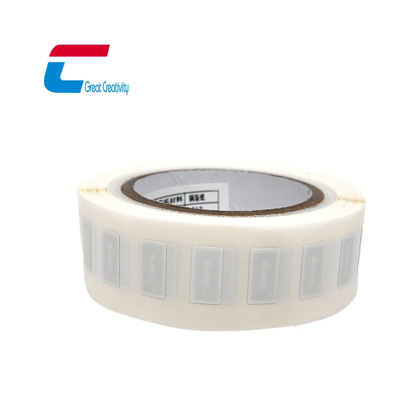 Small ICODE SLIX L 32 Bytes Rfid Inlay Pet Coated Paper ICODE SLIX 2 Nfc Sticker Wet Inlay