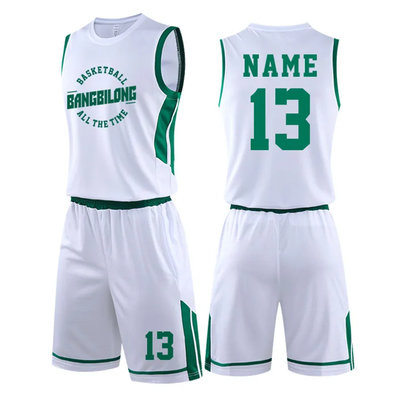 Gmiixder Basketball Uniform Sports Suit Men's 2023 Summer Preppy