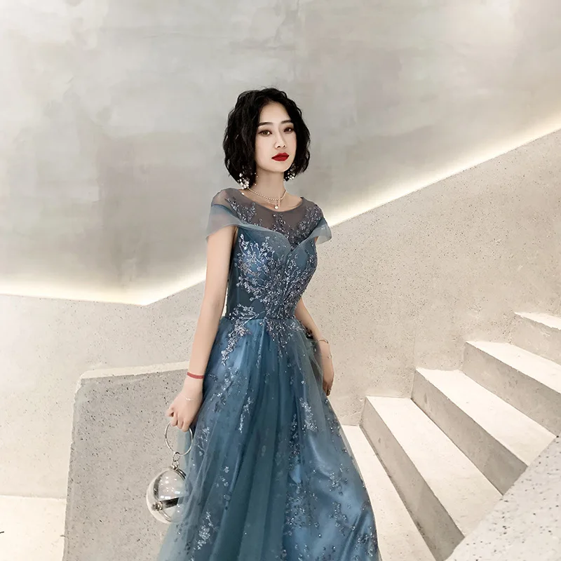 SWS026 New Arrived Ladies Elegant Evening Dress Sleeveless Sequined Evening Gown Party Prom Dress SWS026 New Arrived Ladies Elegant Evening Dress Sleeveless Sequined Evening Gown Party Prom Dress