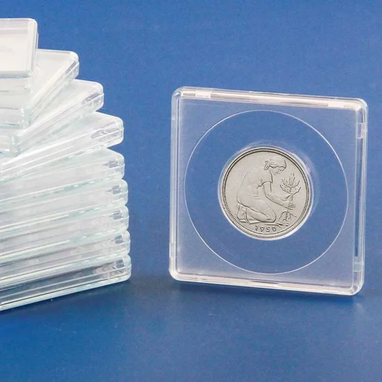 Caja De Monedas Prophila Con 80 Divisiones - Formato 237x296x22 Mm, Para Monedas De Hasta 24 Mm