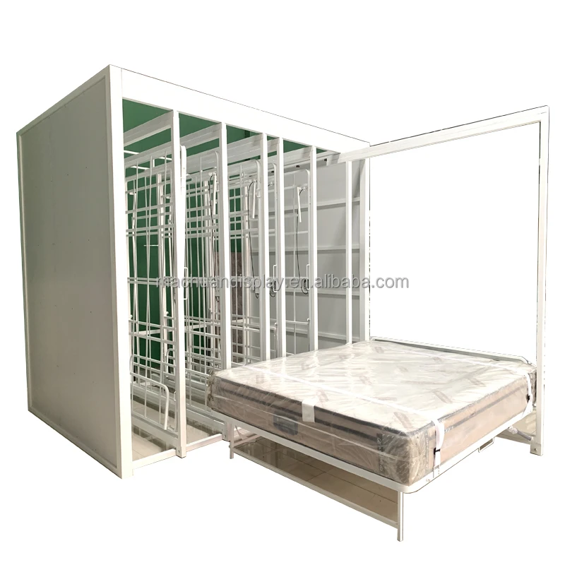 Factacry Price Metal Push Pull And Sliding Mattress Display Stand