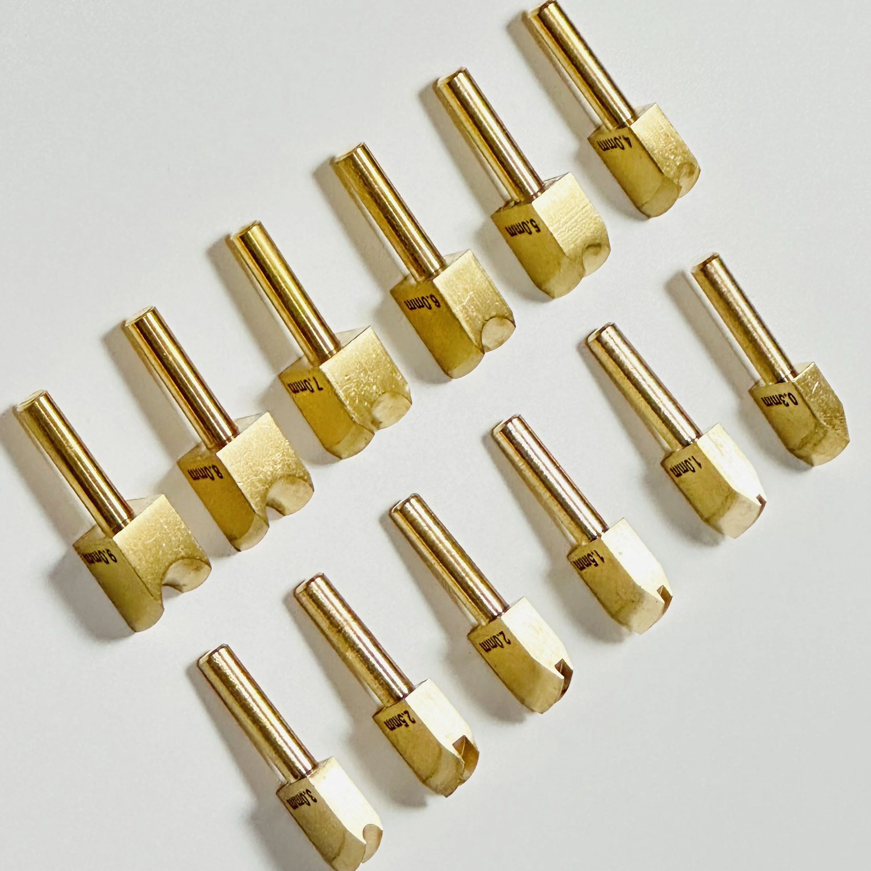 NODEL DESIGN 3ndelier blade 真鍮　brass限定 Leather Edge Brass Solder - Craft Making Tool