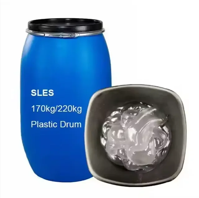 Shop 70% SLES Sodium Laureth Sulfate 70% Sodium Lauryl Ether Sulfate Daily Chemicals Product-Detailed Image 4