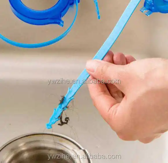 Drain Snake Drain Cleaner Sticks Clog Remover Cleaning Tools Pipe Dredging Tools Household For