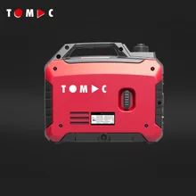 Tomac EPA/CARB/CE/EU5 Compliant Portable 2kW Gasoline Silent Inverter Generator for Home and Outdoor Power Needs