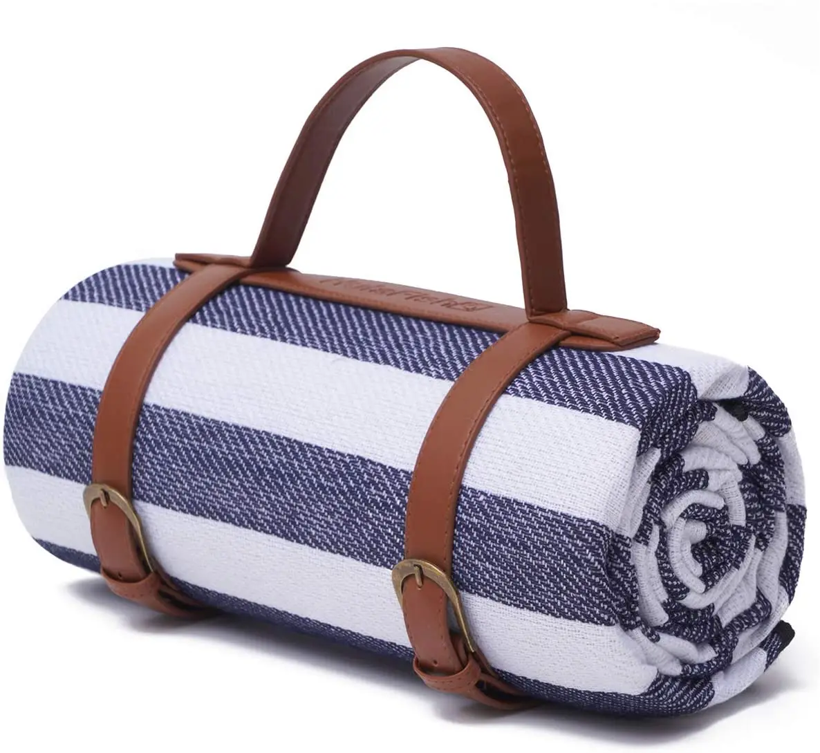 Custom Extra Large Portable Tote Plaid Custom Picnic Blanket Outdoor