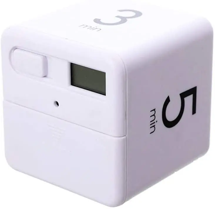 Cube 4 Led Light Будильник цифровой таймер для управления временем кухонный таймер