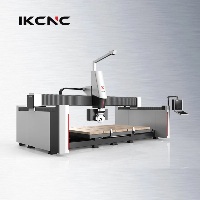 5-осевой мостовой станок для резки камня с ЧПУ