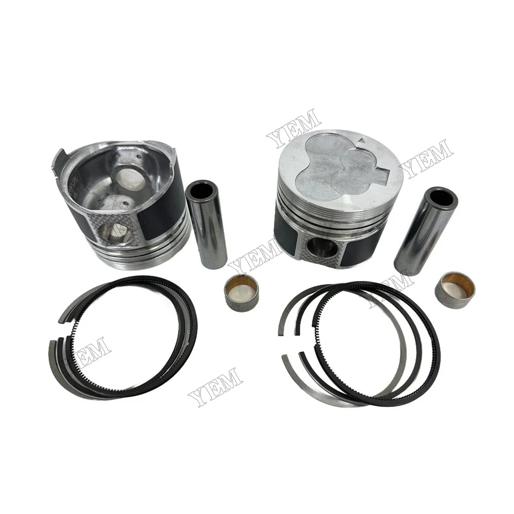 Cylinder Piston With Ring Suitable for Mitsubishi L2C Genuine Engine Parts 2