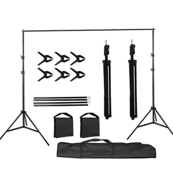 Photo Video Studio Shooting Background Holder Photographic Equipment Background Support Photography Backdrop Background Stand