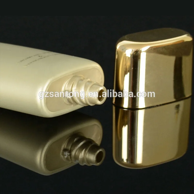 OEM Oval 15ml 20ml 30ml 50ml 75ml Personal Skin Protection Lotion Packaging BB Cream Sunscreen Luxury Fashion Tube