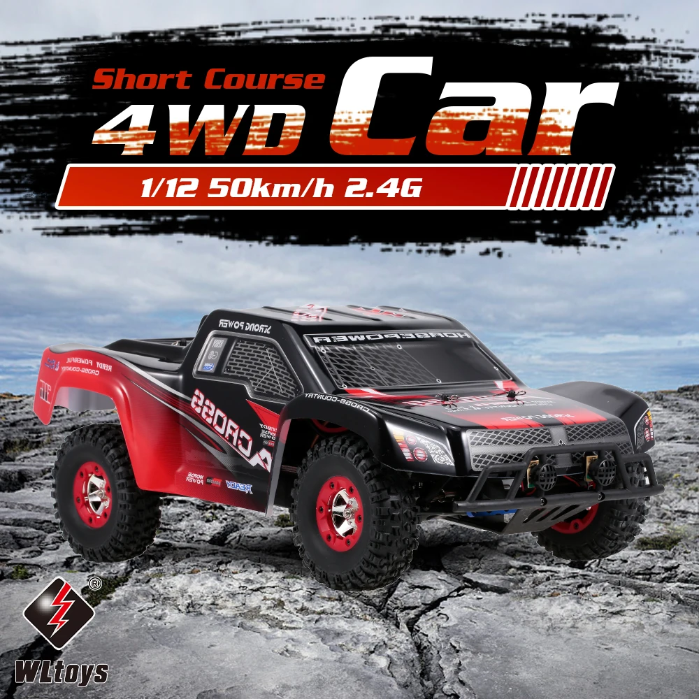2021 HOSHI Wltoys 12423 RC Car - 1/12 4WD Electric Brushed SUV
