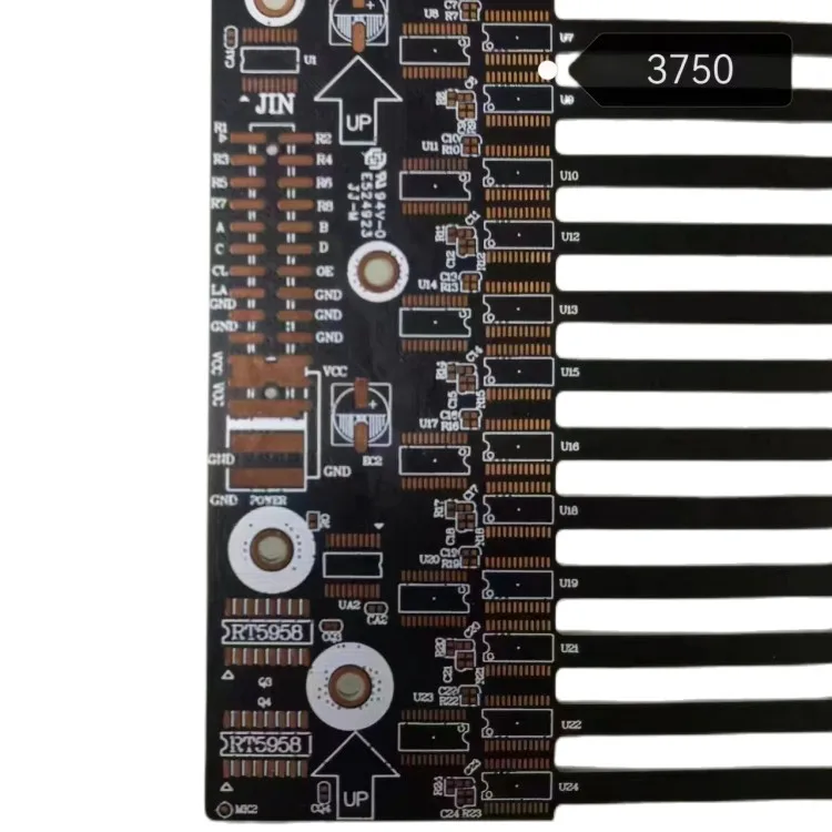 Transparent led screen display panel transparent flexible led film screen pcb circuit board