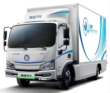 2023 4X2 small truck 6-wheel light truck Foton box truck logistics transportation for sale