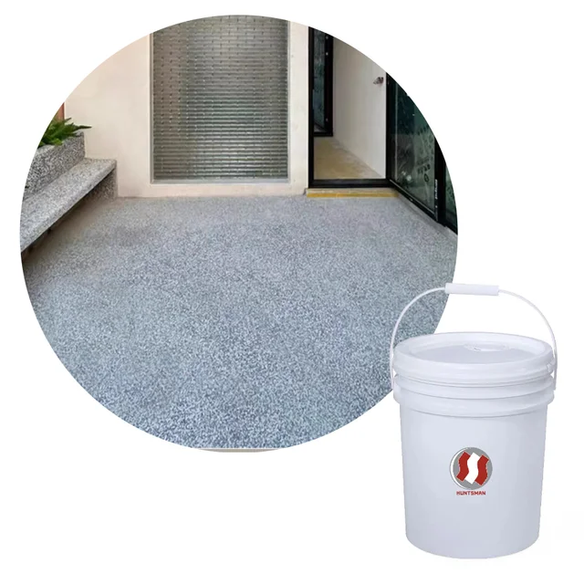 Outdoor Indoor Micro Rock Stone Art Coating Acrylic Polymer Primary Form Stone Paint for Construction Use Environmentally