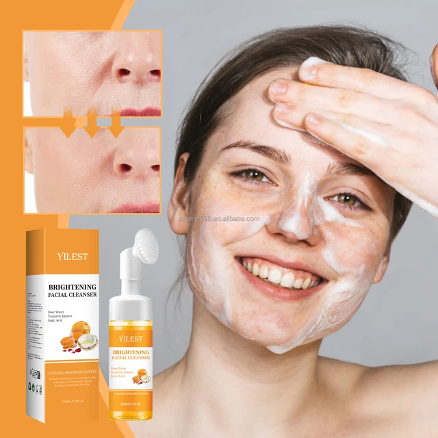 Private Label Oem Natural Skin Care Face Wash Organic Anti Aging Skin Moisturizing Makeup Cleansing Facial Cleanser