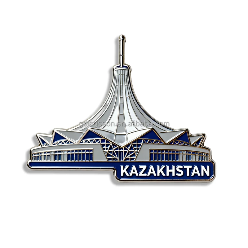 Kazakistan) magnete per frigorifero, viaggio creativo commemora artigianato ornamenti 3D magnetismo materiale in resina adesivi per frigorifero  15