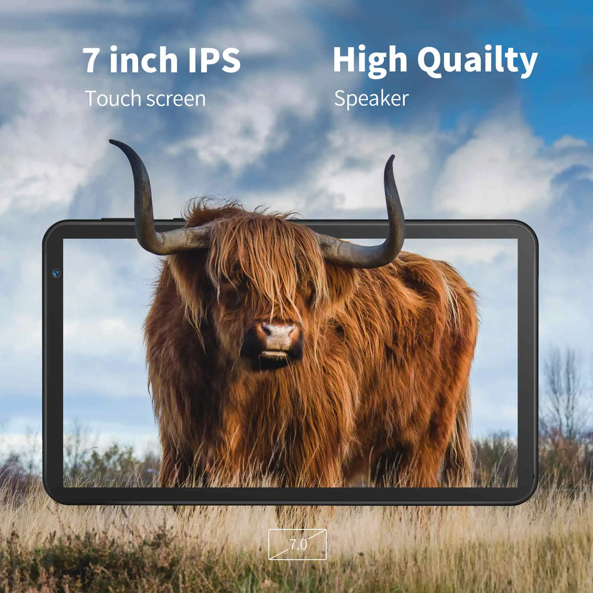 K7 PRO Adult 7" Android Tablet for Children 1024*600 7731E 4GB RAM 32GB ROM Quad Core Adult Tablet PC