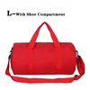 colorful Red-L-With Shoe Compartment