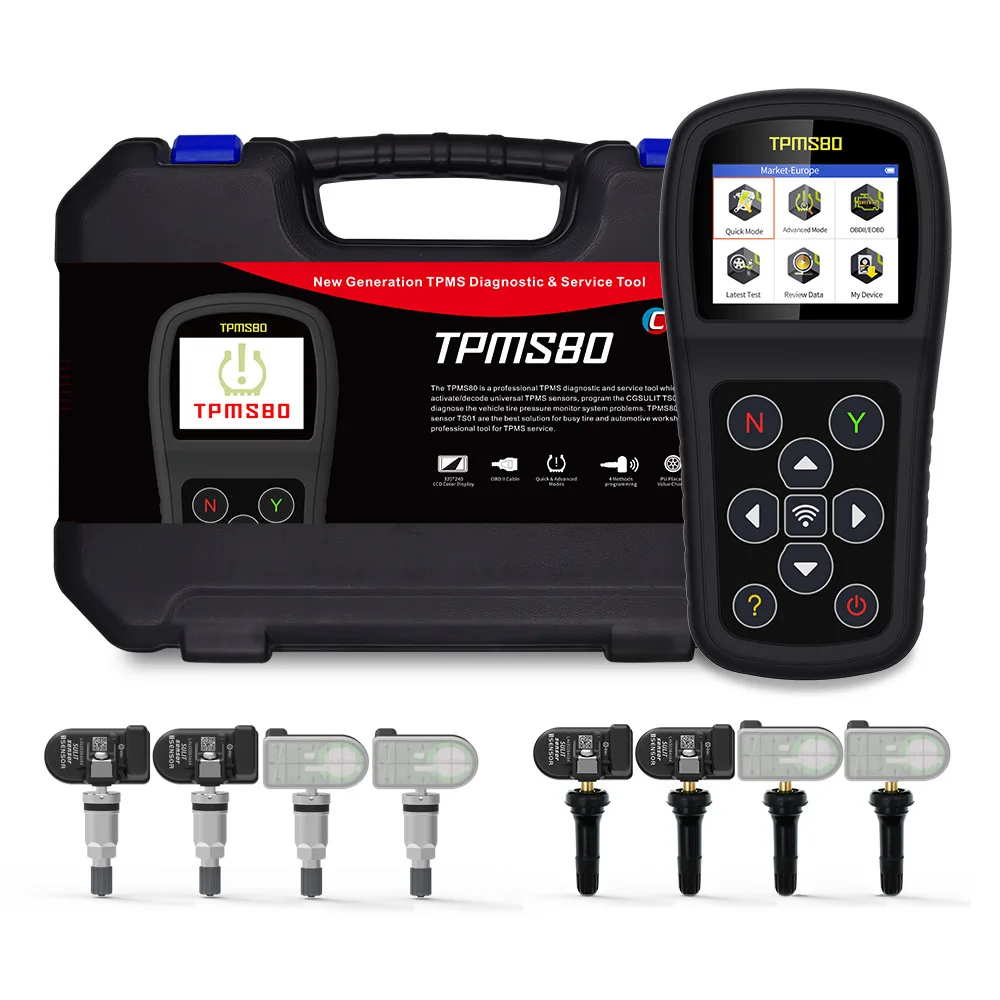 Portable Easy Operate TPMS Tire Pressure Sensor CG Sulit TPMS80 Truck Car TPMS