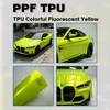 TPU สีเหลืองสะท้อนแสงหลากสี