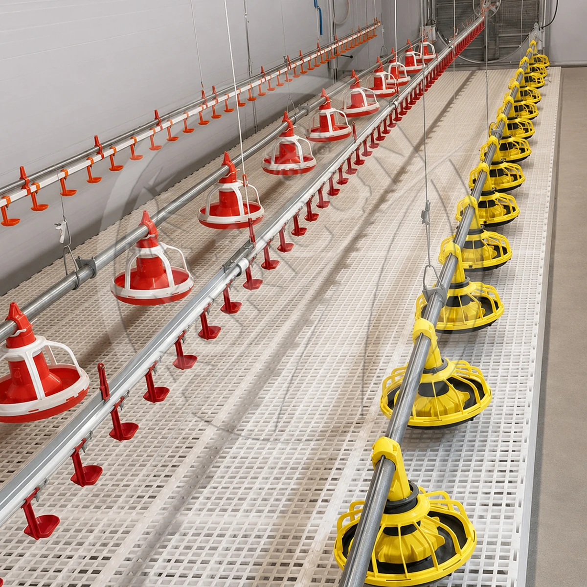 Automatic Poultry Feeding Line