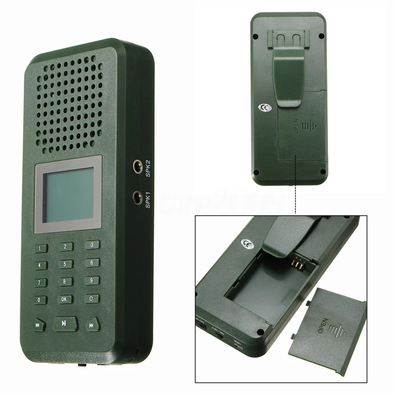 Lebanon Popular Portable Bird Caller Mp3 with 20W Speaker 150 Bird Sounds